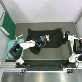 Example robot cloth-folding observation